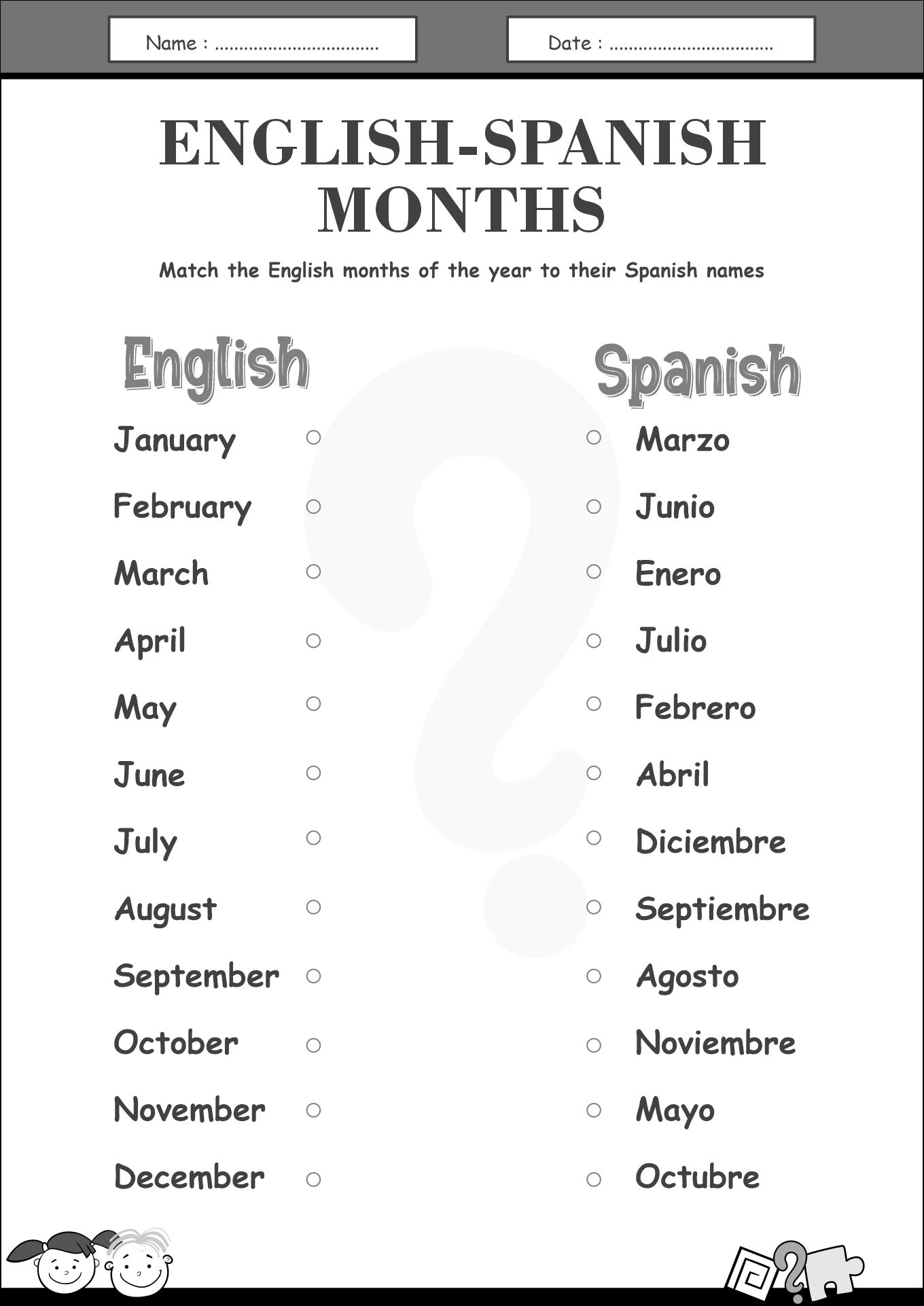 free spanish worksheets pdf free spanish worksheets pdf