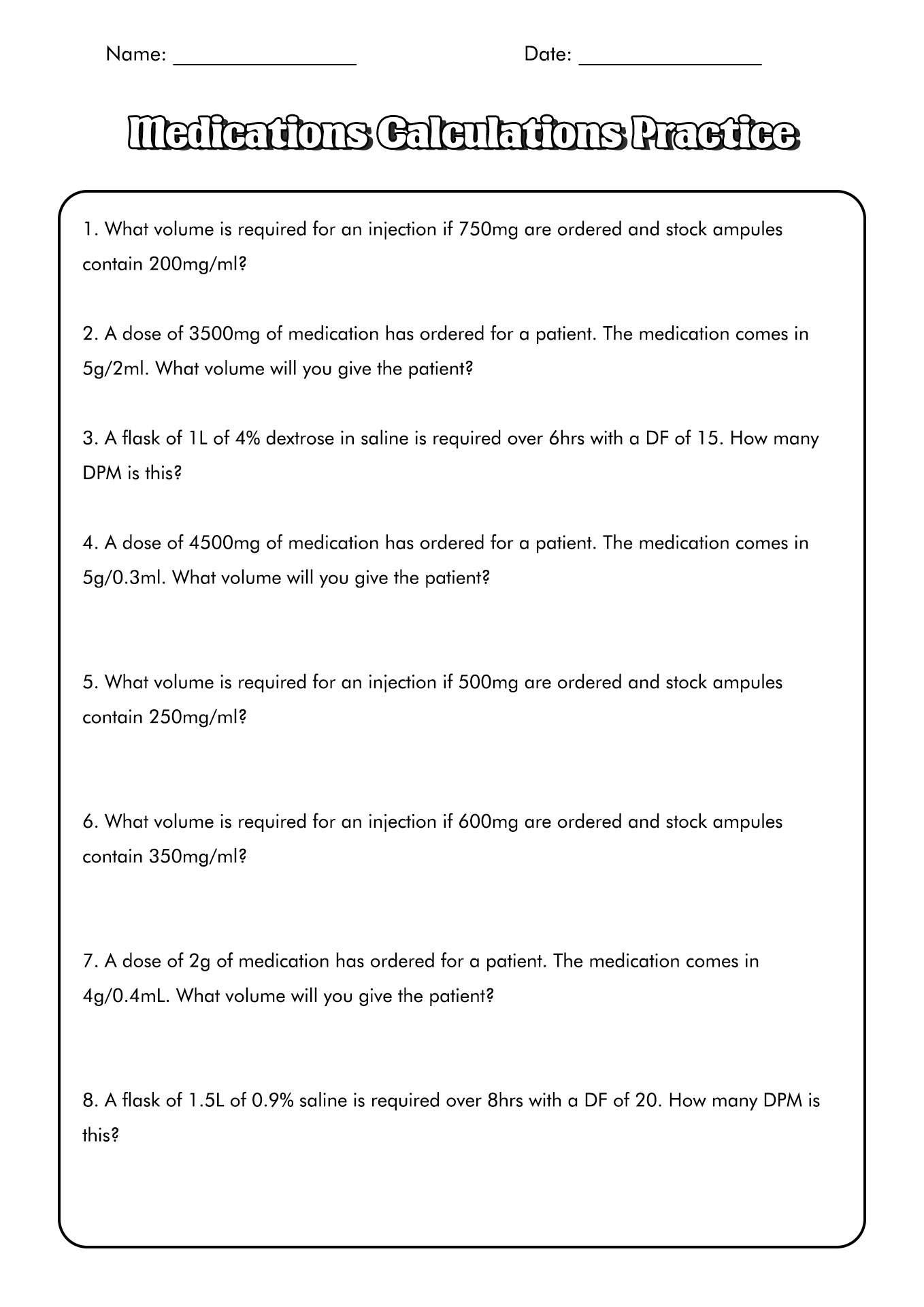 11 Med Math Worksheets Free PDF At Worksheeto 11 Med Math Worksheets Free PDF At Worksheeto