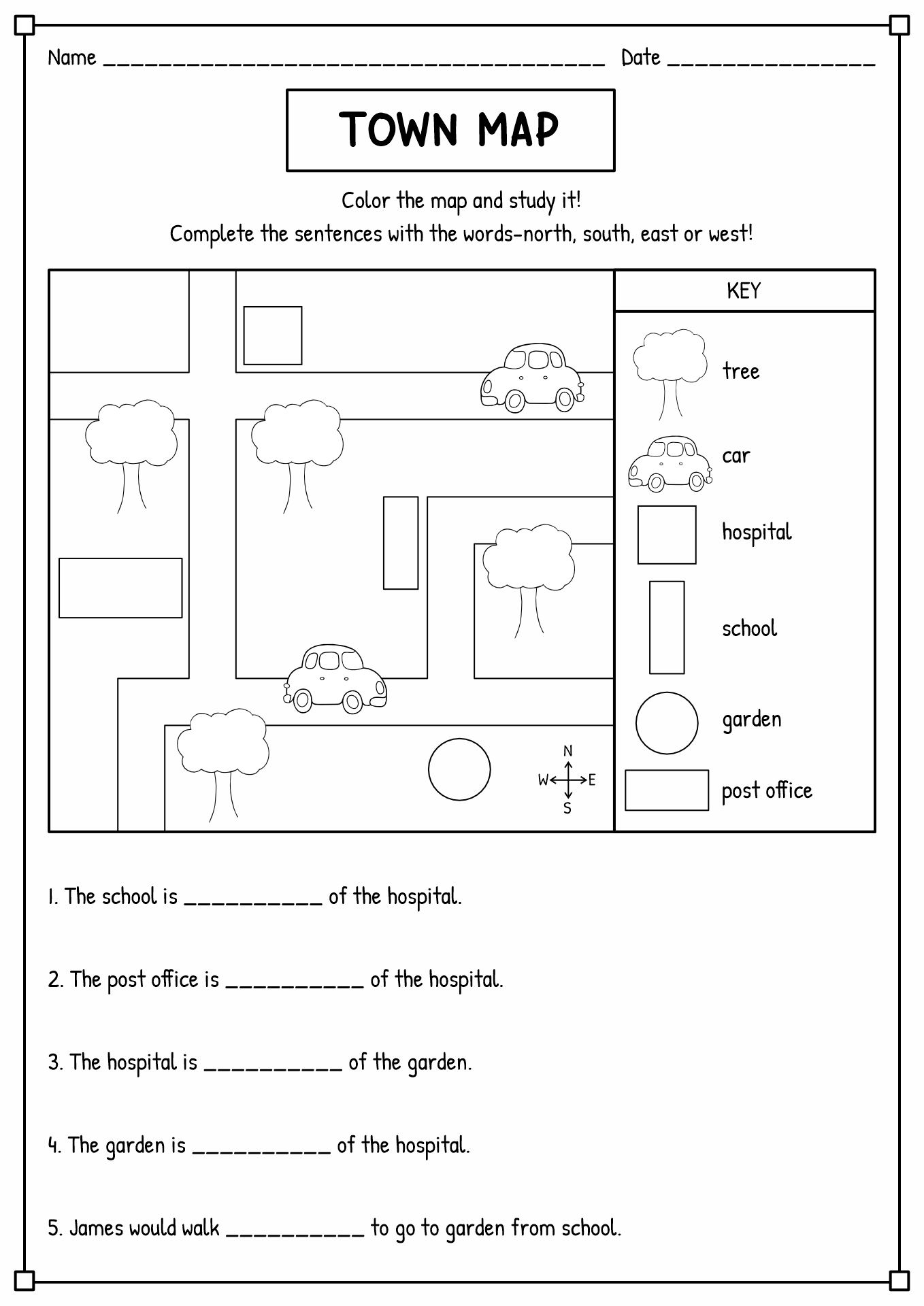 12 Worksheets Map Reading Skills Free PDF At Worksheeto 12 Worksheets Map Reading Skills Free PDF At Worksheeto