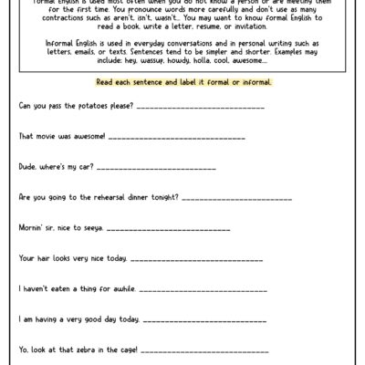 14 6th Grade Language Arts Worksheets Free PDF At Worksheeto