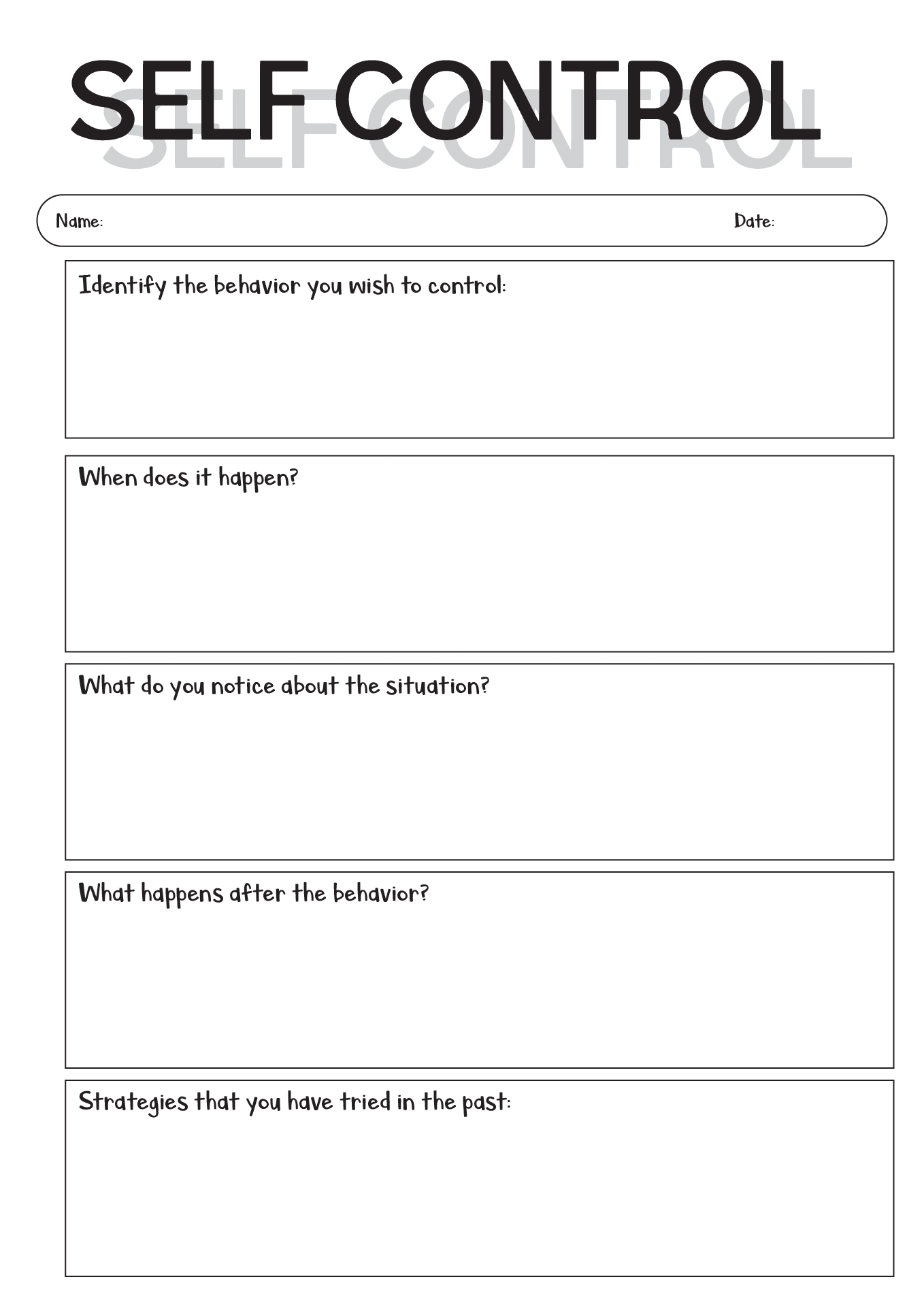 anger management worksheets for adults pdf