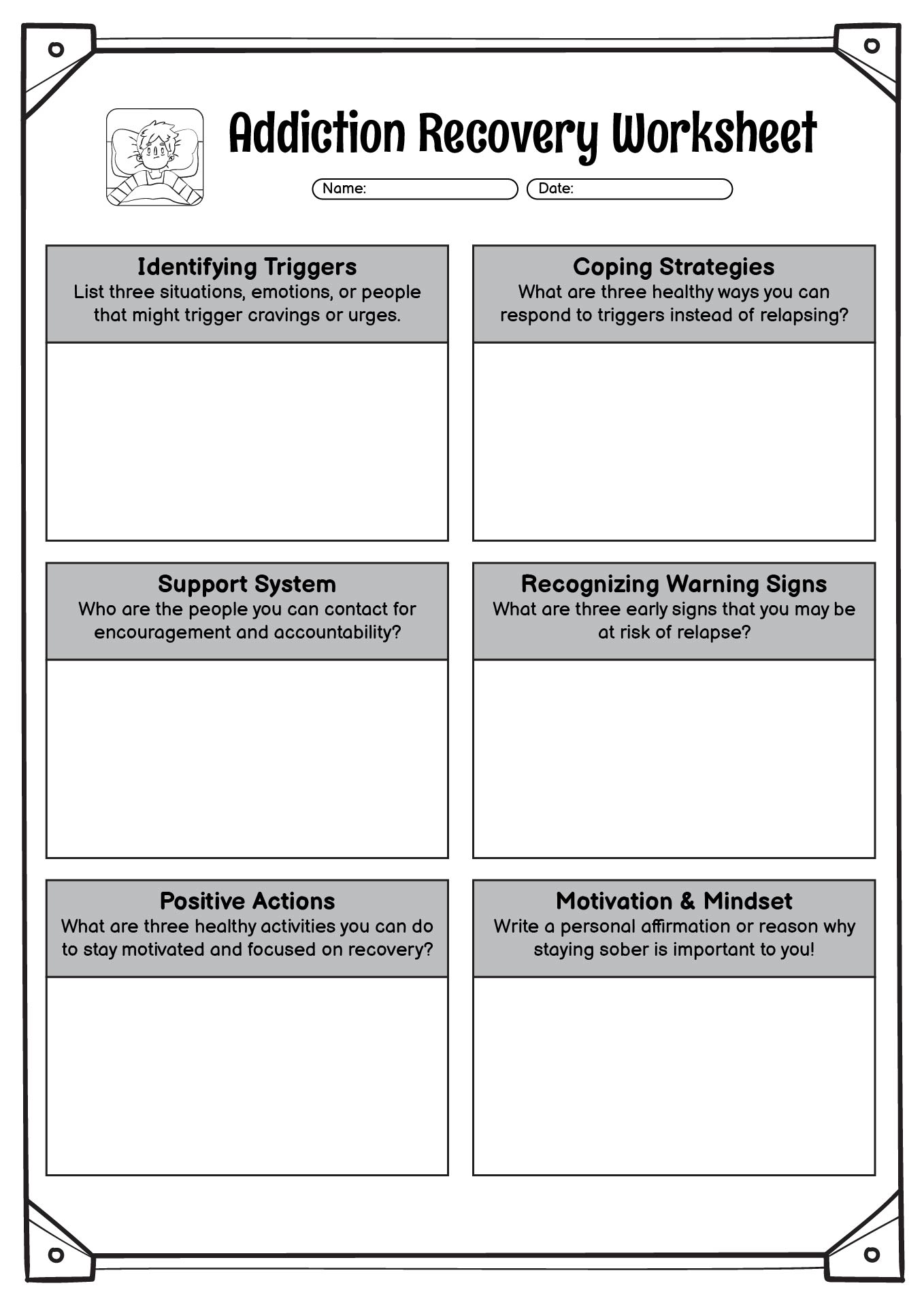 15 CBT Worksheets For Addiction Free PDF At Worksheeto