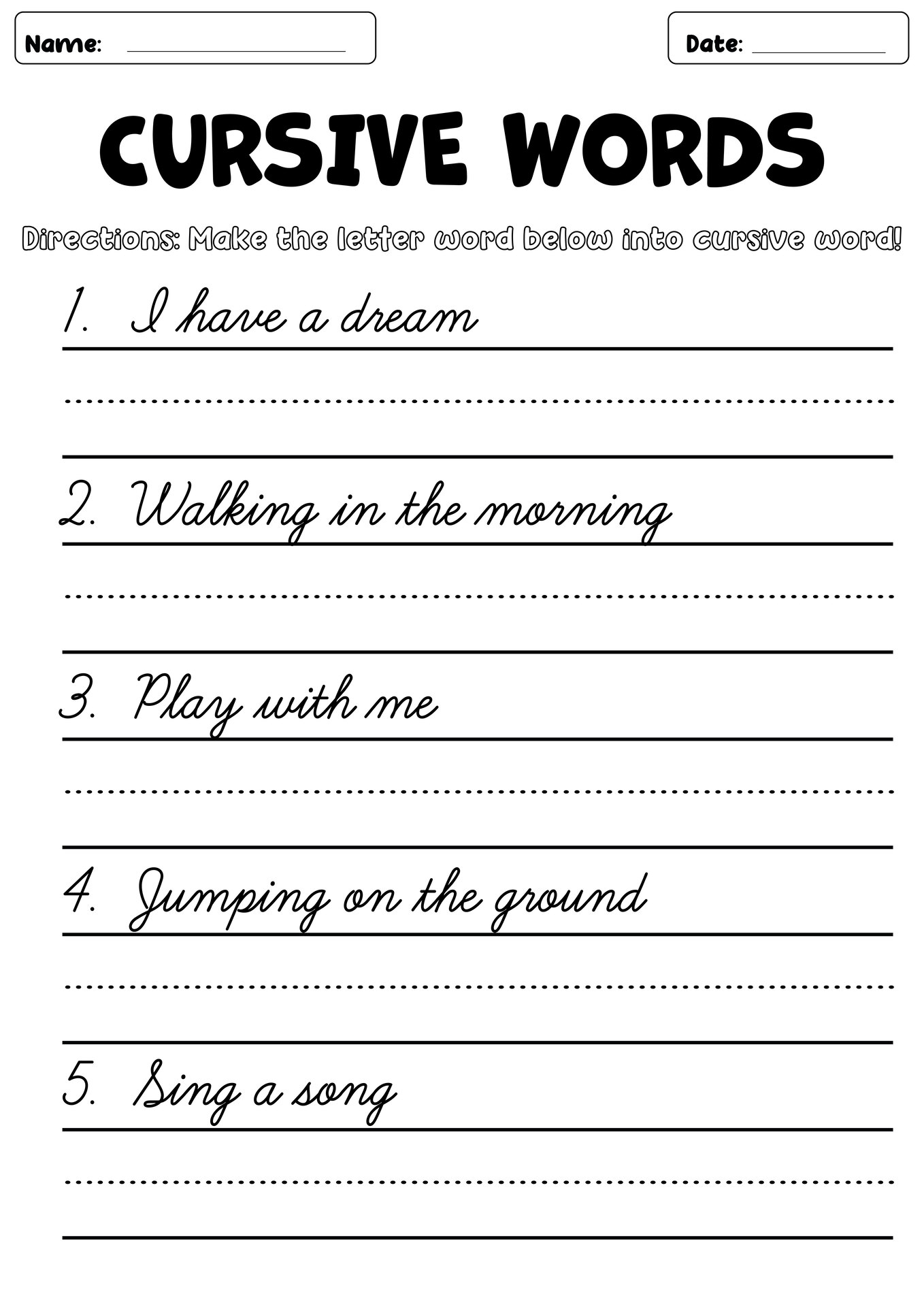 15 Cursive Writing Worksheets 2nd Grade Free PDF At Worksheeto