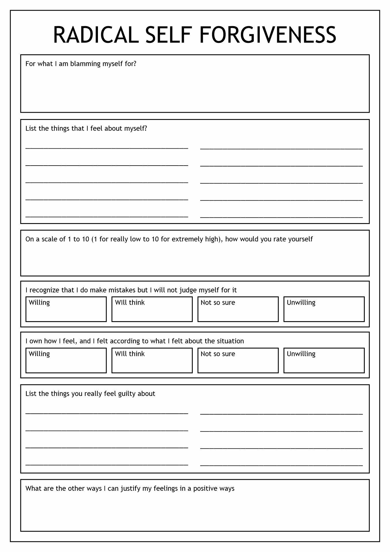 16 Positive Self Talk Worksheets Free PDF At Worksheeto Worksheets Library