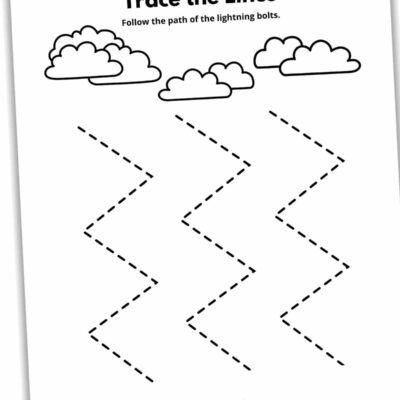 17 Line Tracing Worksheets Free Nature Inspired Learning