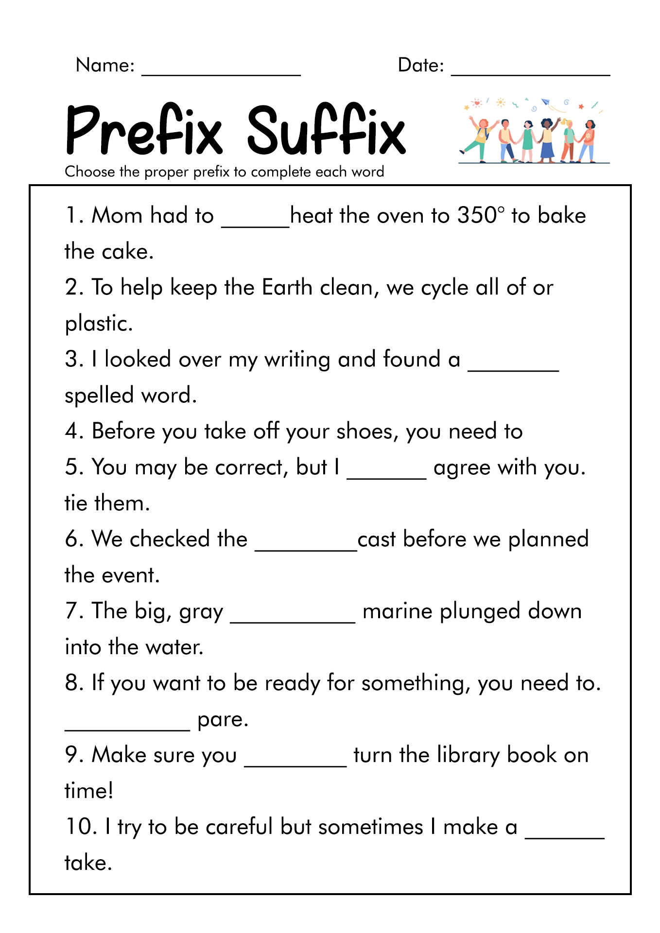 19 Free Printable Prefix Worksheets 4th Grade Free PDF At Worksheets Library 19 Free Printable Prefix Worksheets 4th Grade Free PDF At Worksheets Library
