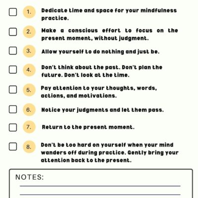 23 Printable Mindfulness Worksheets For Adults In 2024 Happier Human