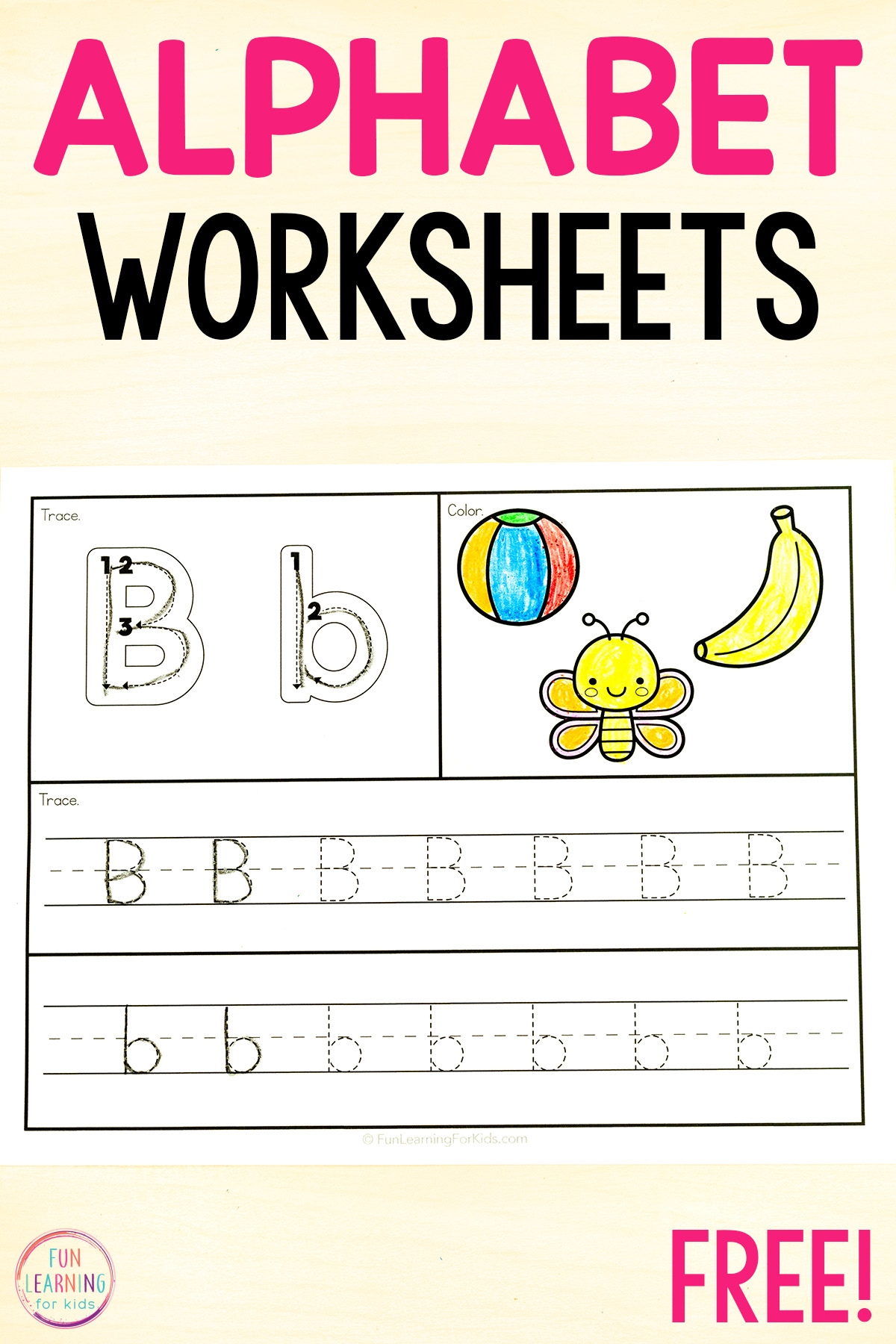 tracing pre k worksheets