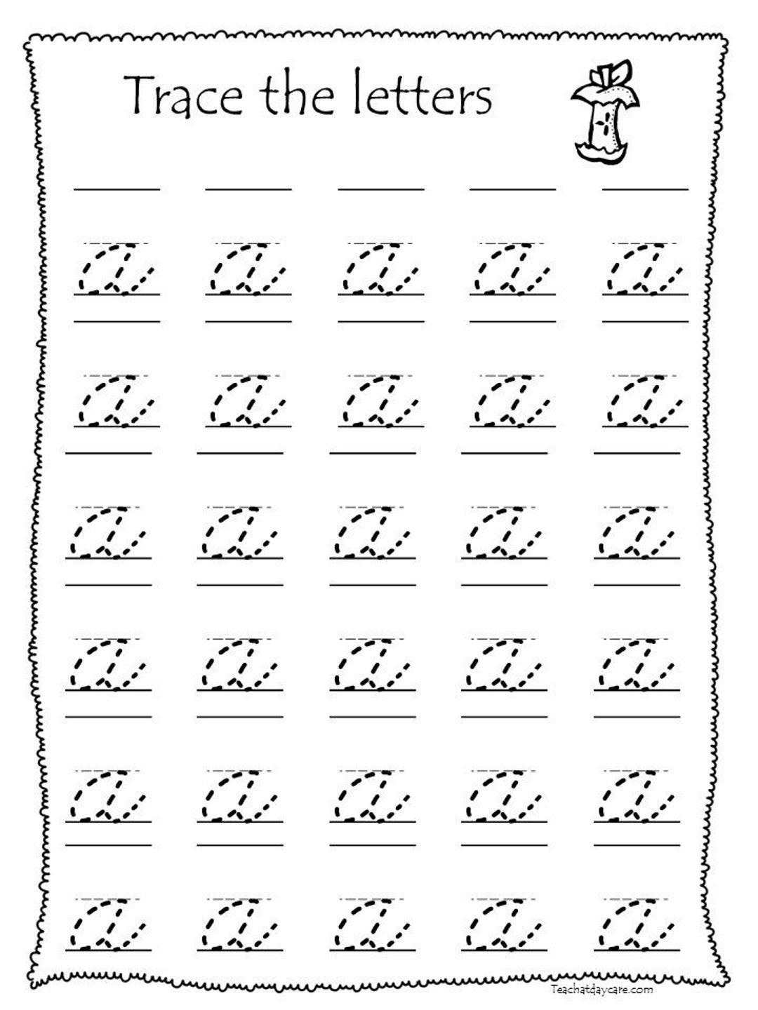 26 Printable Lowercase Cursive Trace The Alphabet Worksheets 1st 4th Grade Handwriting Etsy 26 Printable Lowercase Cursive Trace The Alphabet Worksheets 1st 4th Grade Handwriting Etsy