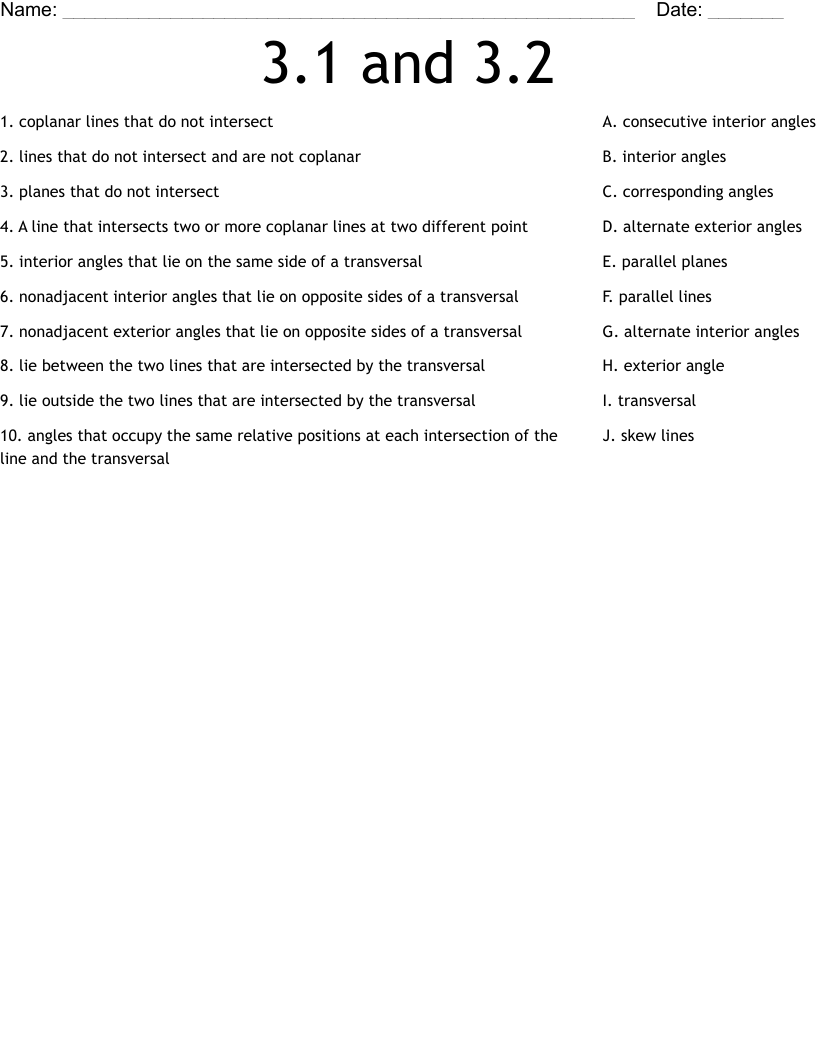 3 1 And 3 2 Worksheet WordMint 3 1 And 3 2 Worksheet WordMint
