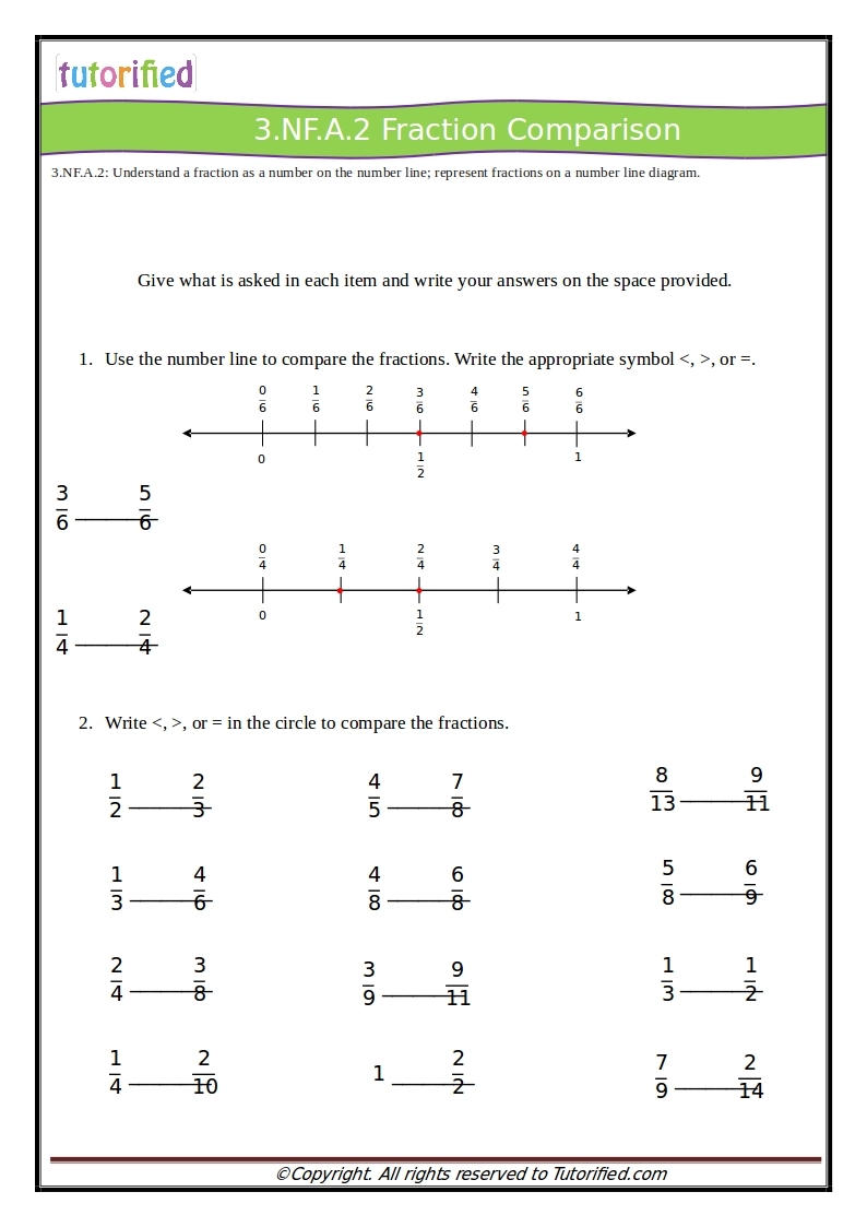 3rd Grade Common Core Math Worksheets