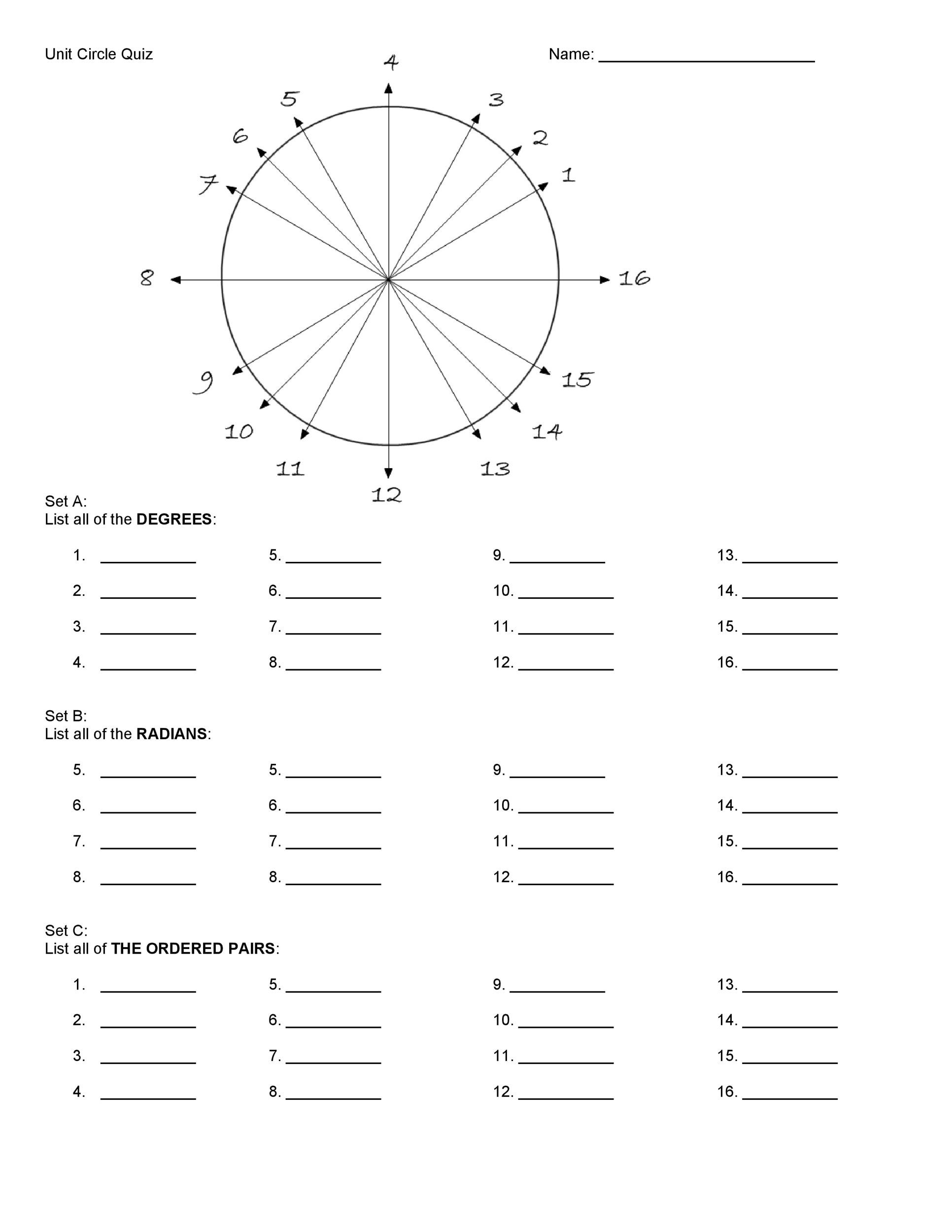 unit circle worksheet pdf unit circle worksheet pdf