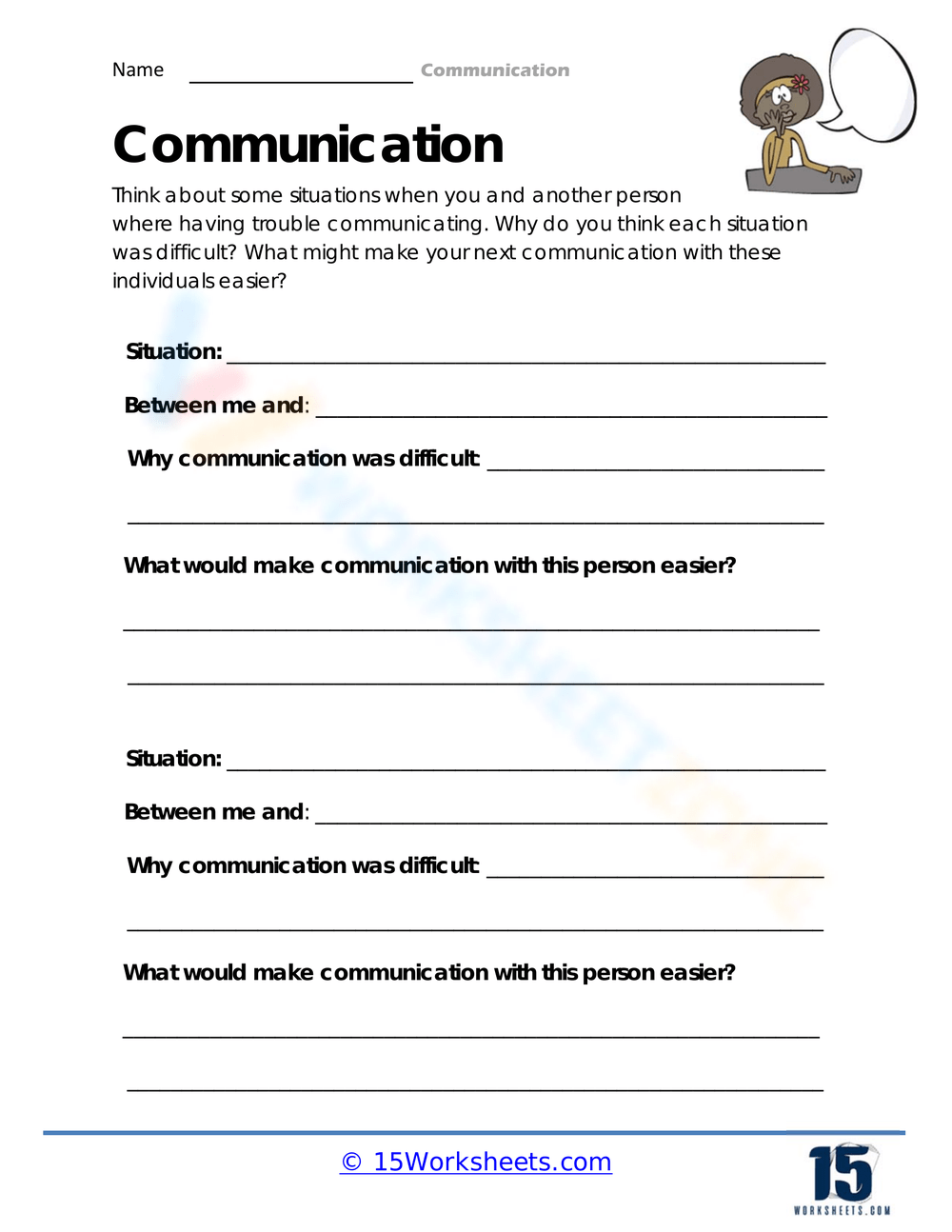 4th Grade Teaching Communication Skills Worksheets Printable 4th Grade Teaching Communication Skills Worksheets Printable