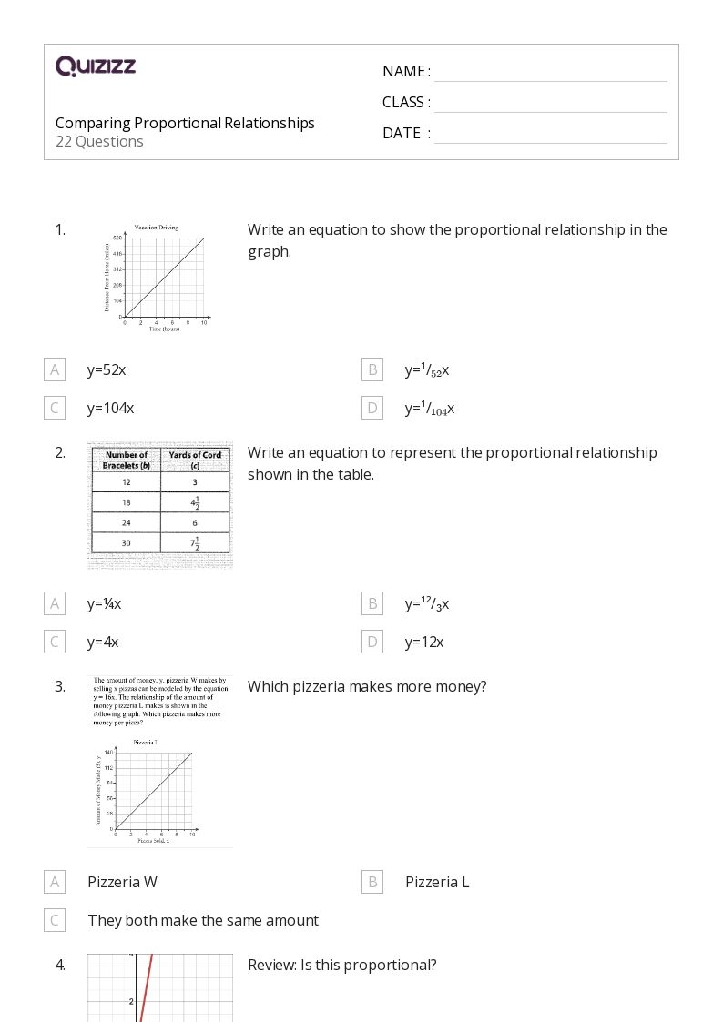 50 Proportional Relationships Worksheets For 7th Grade On Quizizz Worksheets Library 50 Proportional Relationships Worksheets For 7th Grade On Quizizz Worksheets Library