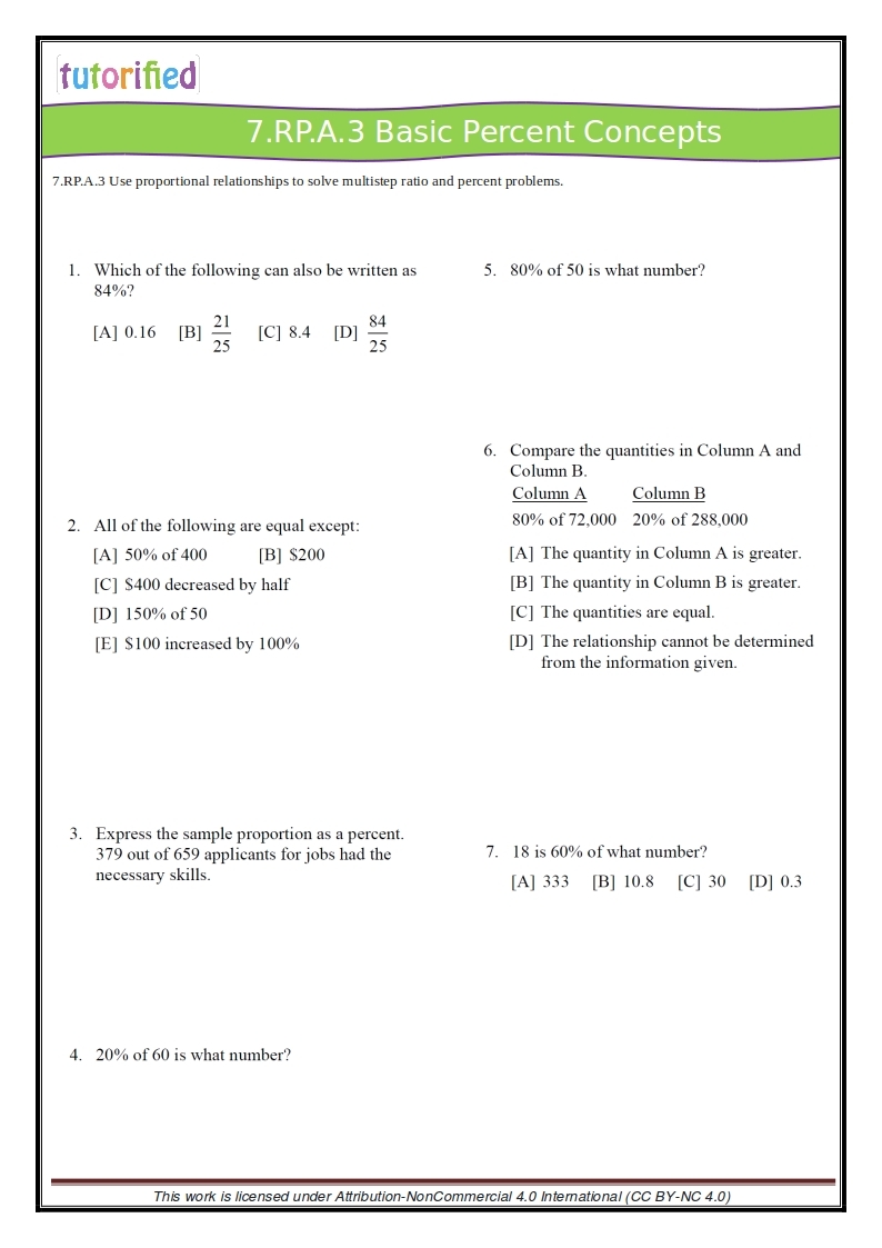 7th grade probability worksheets pdf