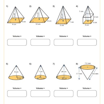 8th Grade Math Worksheets Printable PDF Math Worksheets Cazoom Math