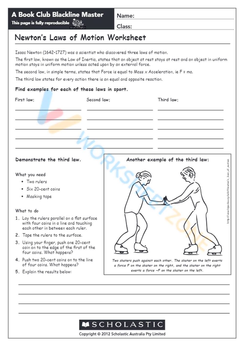 8th Grade Newton s Laws Worksheets 8th Grade Newton s Laws Worksheets