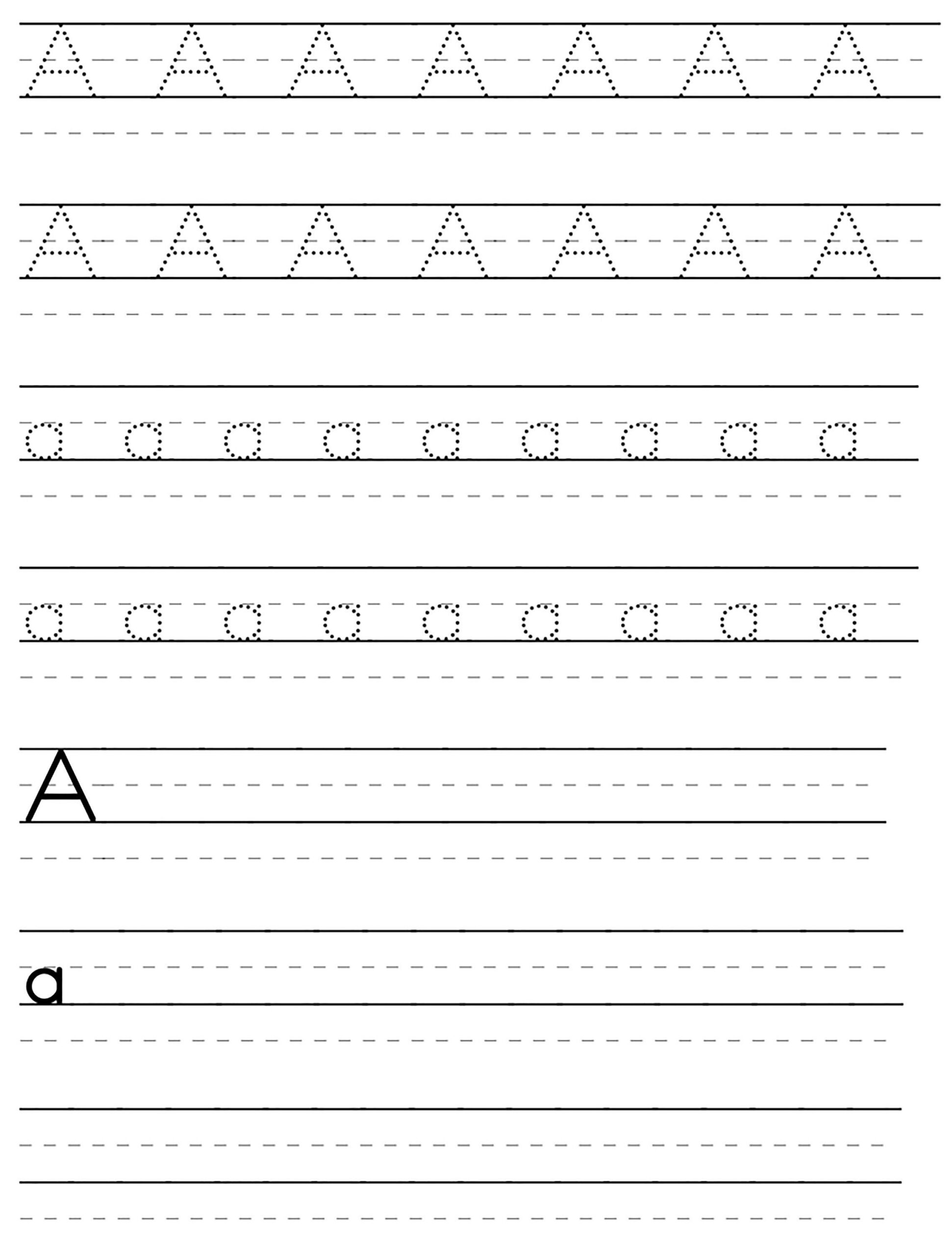 ABC Letter Tracing Worksheets Alphabet Tracing Letter Sheet Printable Alphabet Practice Worksheets Includes Bonus Numbers Pages KID2 Etsy