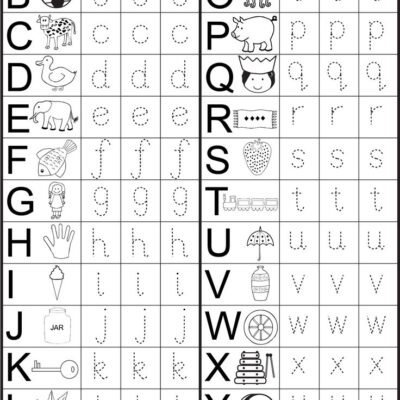 ABC Worksheets Preschool 10 Free PDF Printables Printablee