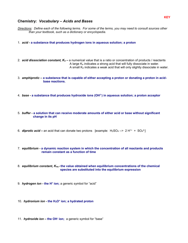 acids and bases chemistry worksheet answers acids and bases chemistry worksheet answers