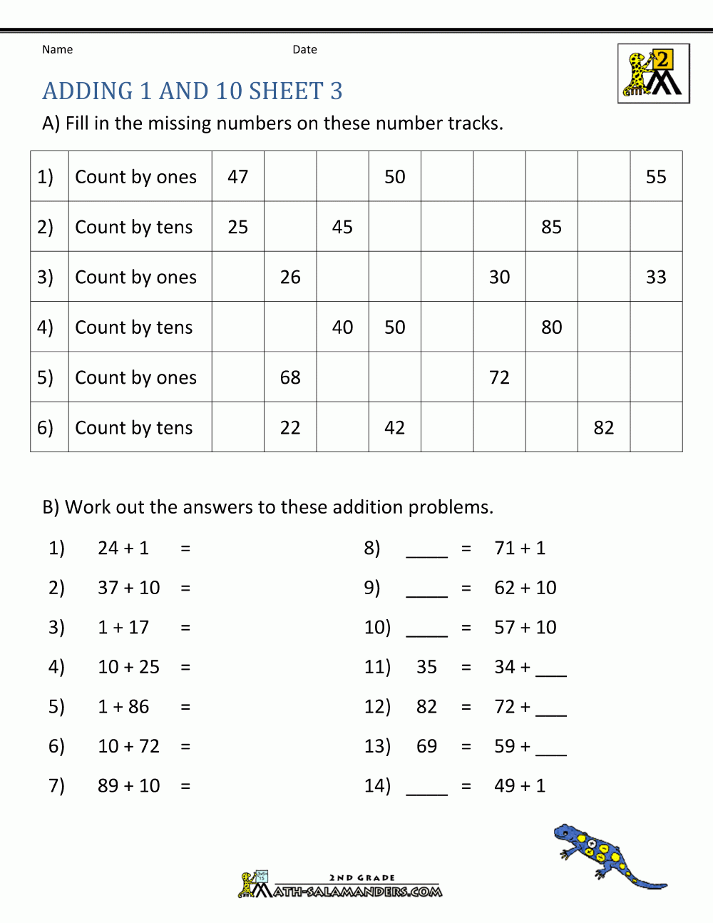 addition and subtraction worksheet pdf