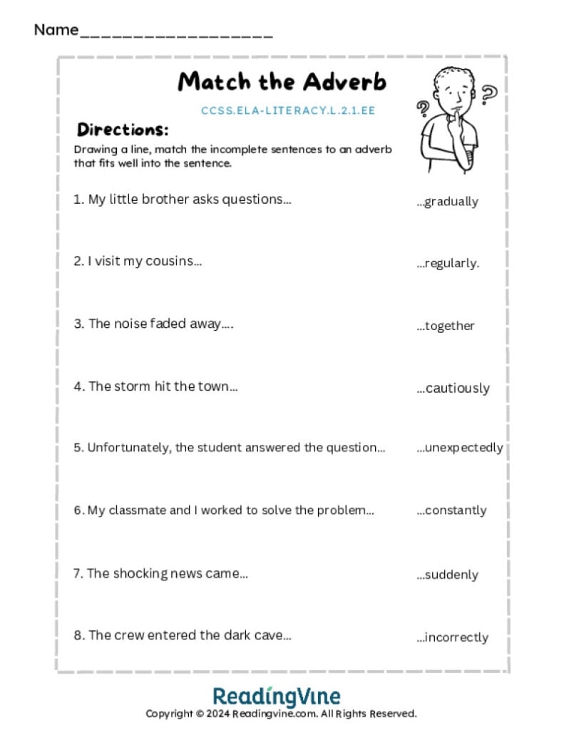 adverb worksheets pdf grade 1