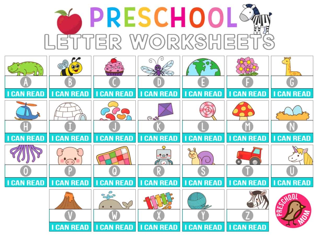 abc free printable