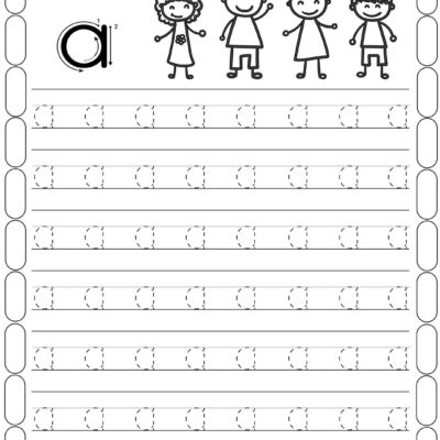 Alphabet Tracing Worksheets Lowercase Handwriting Practice PDF Etsy