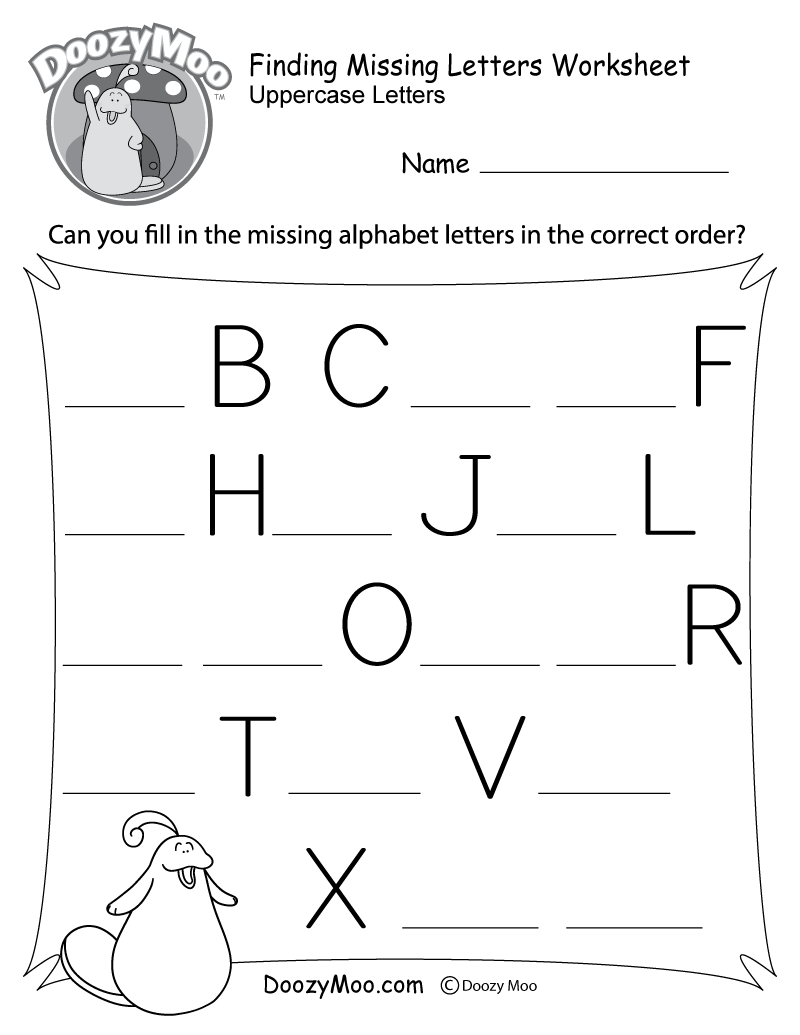 Alphabet Worksheets Free Printables Doozy Moo Alphabet Worksheets Free Printables Doozy Moo