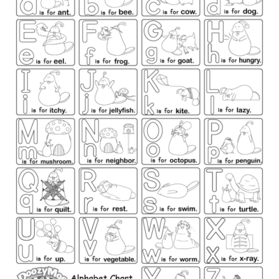 Alphabet Worksheets Free Printables Doozy Moo