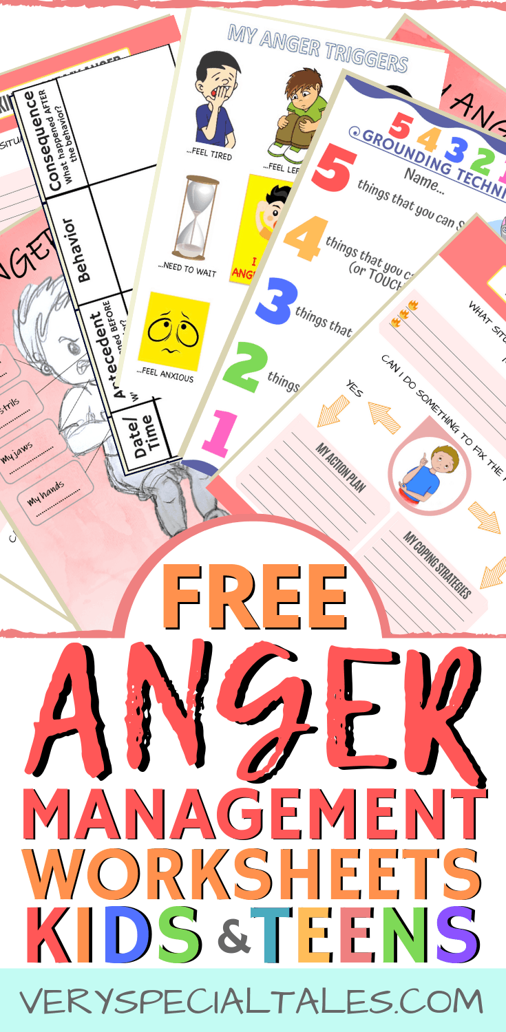 Anger Management Worksheets For Kids Teens Very Special Tales Anger Management Worksheets For Kids Teens Very Special Tales