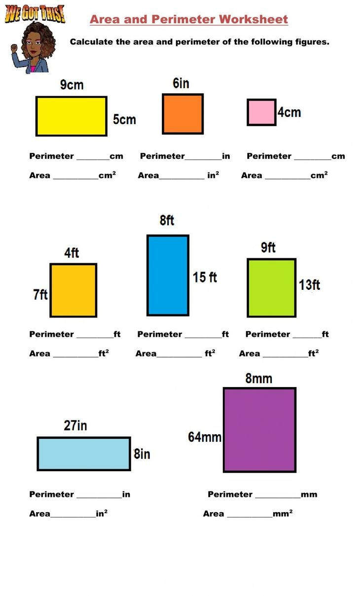 area and perimeter pdf worksheets