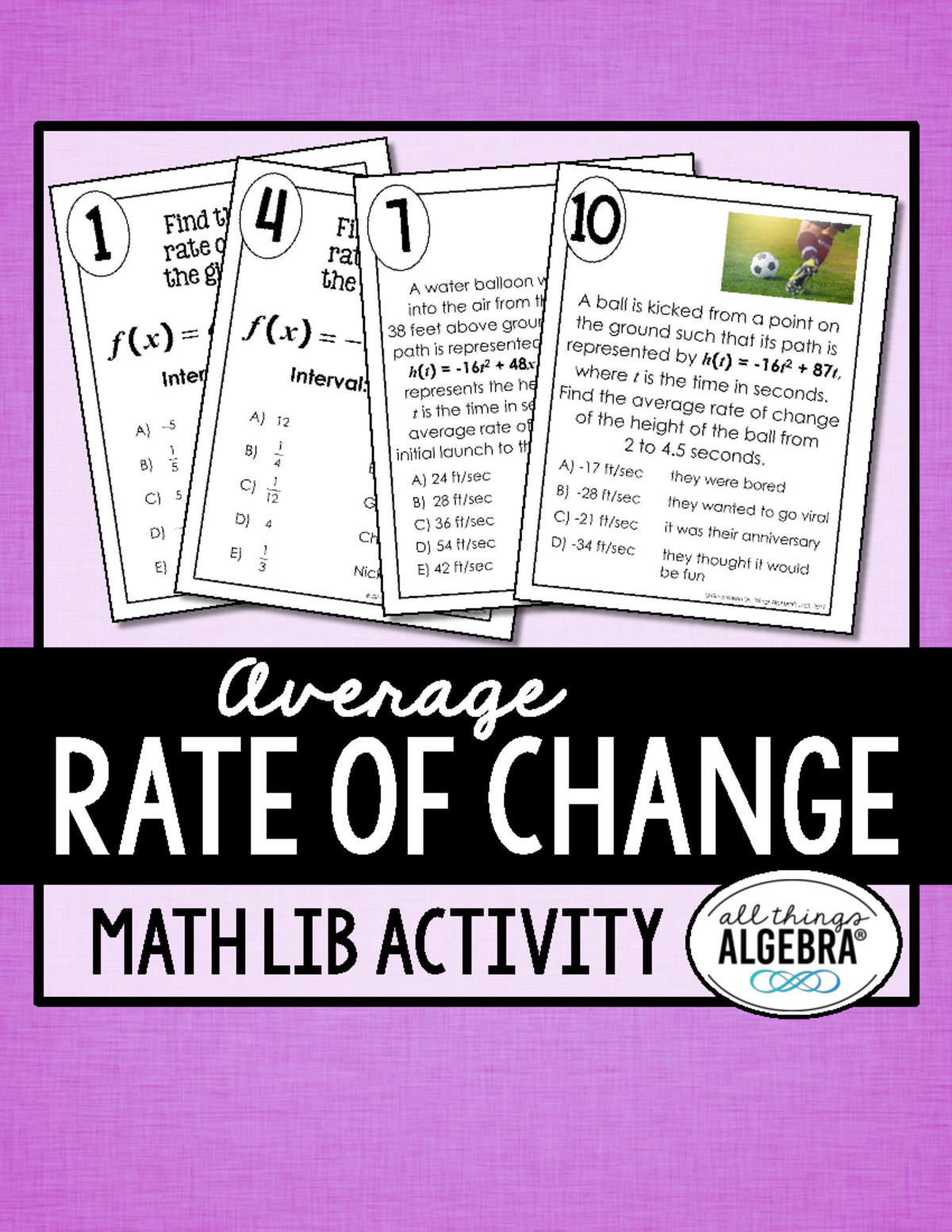 Average Rate Of Change Problems Math Lib Activity Studocu Average Rate Of Change Problems Math Lib Activity Studocu