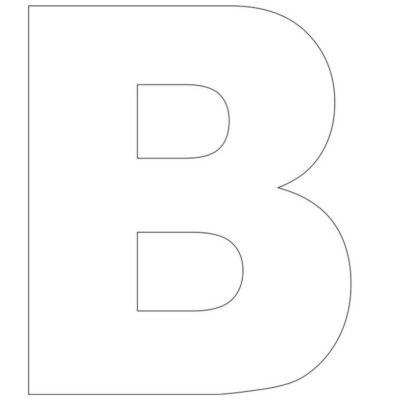 B Is For Buttons Letter Craft Free Printables Must Have Mom