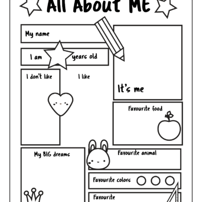 Back To School Worksheets For Kids ABCmouse