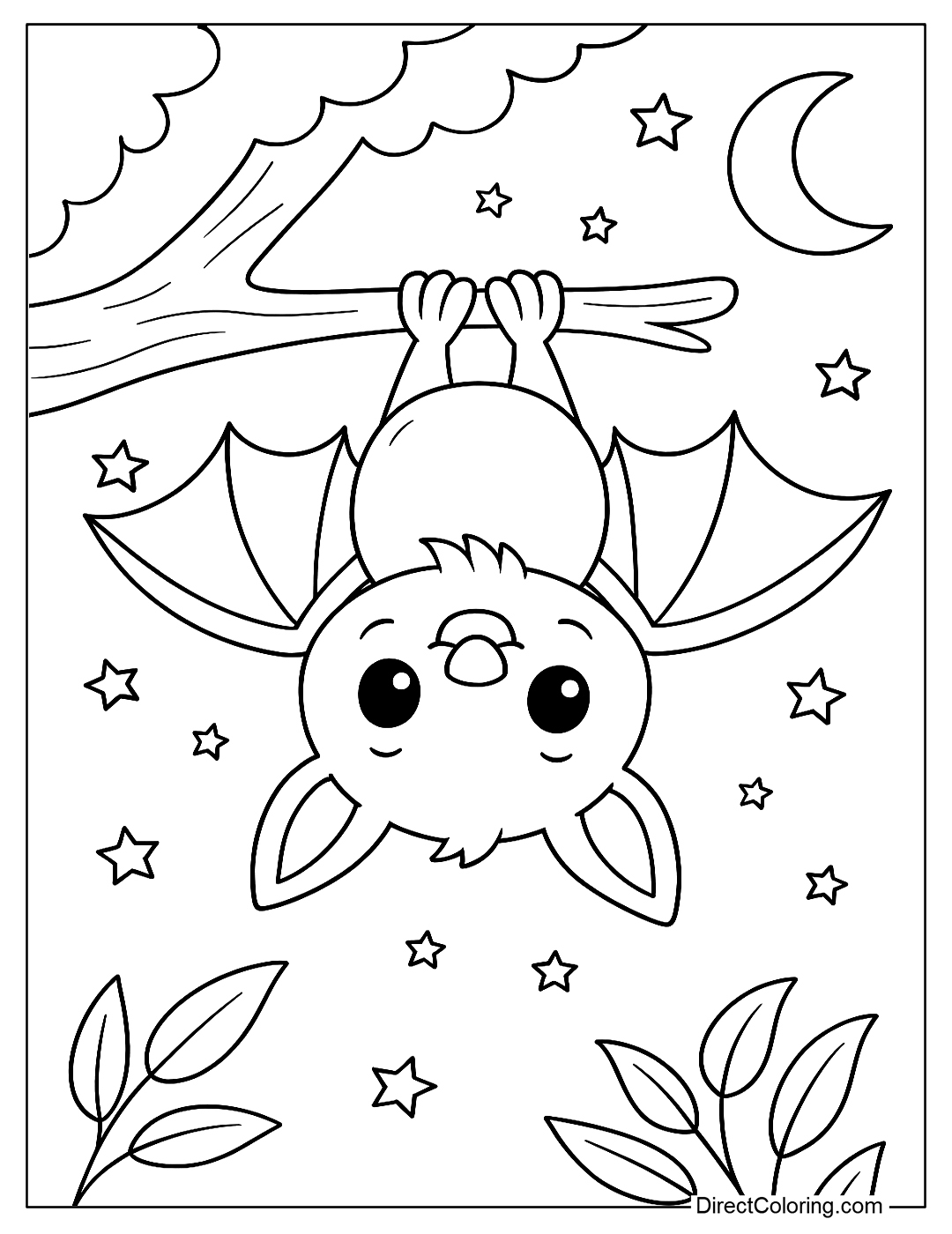 Bat Coloring Pages Free PDF To Download And Print Bat Coloring Pages Free PDF To Download And Print