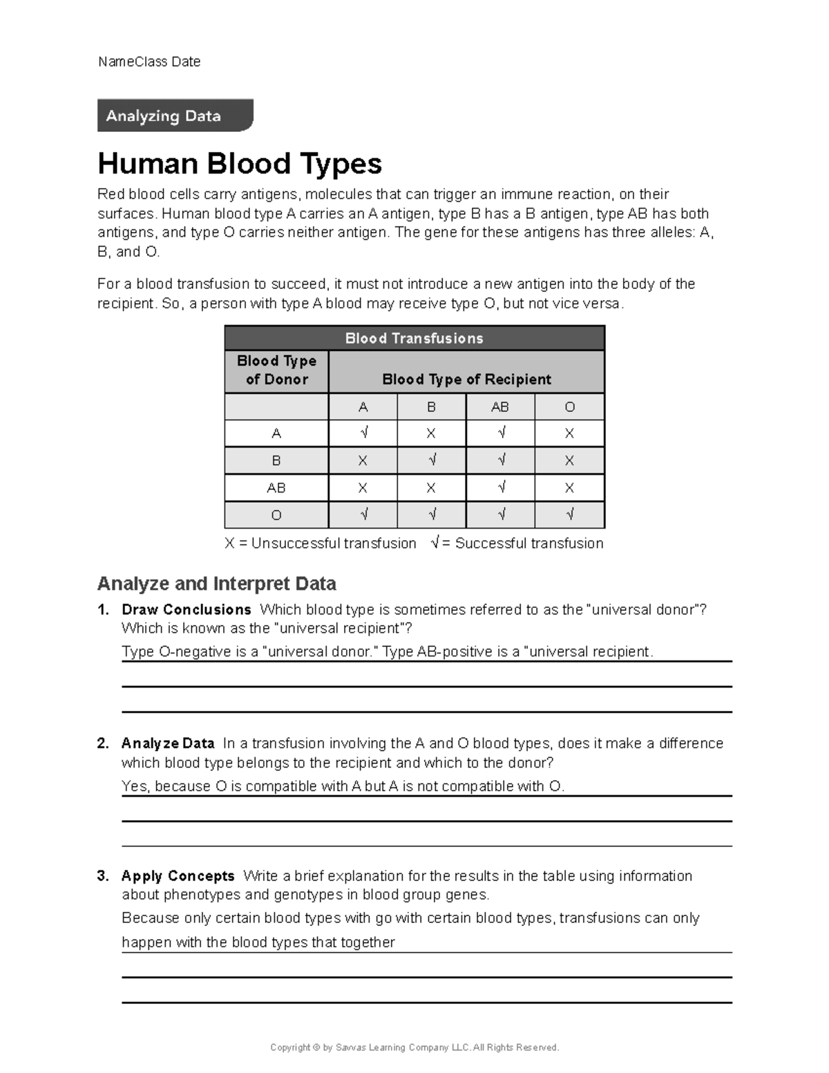 BIO CH12 Blood Types And Data Analysis Insights Studocu BIO CH12 Blood Types And Data Analysis Insights Studocu
