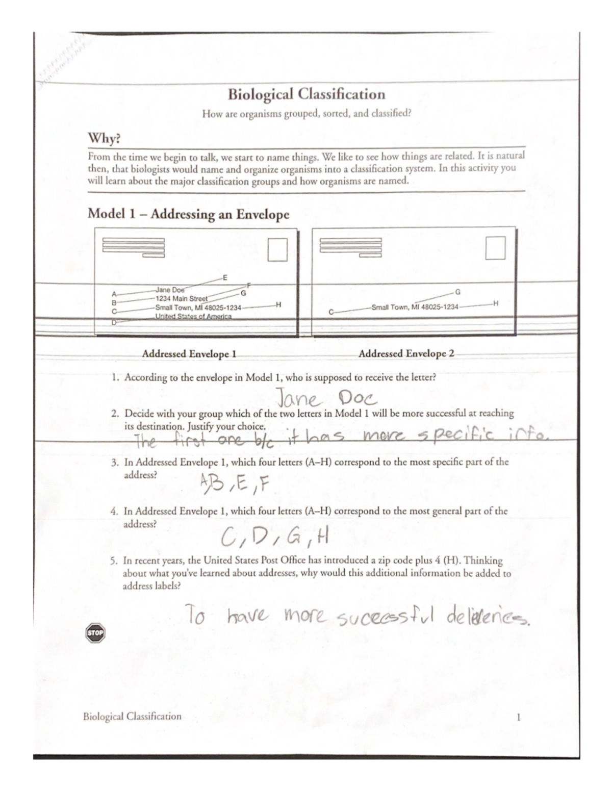 Biological Classification Understanding Organism Grouping And Taxonomy Studocu