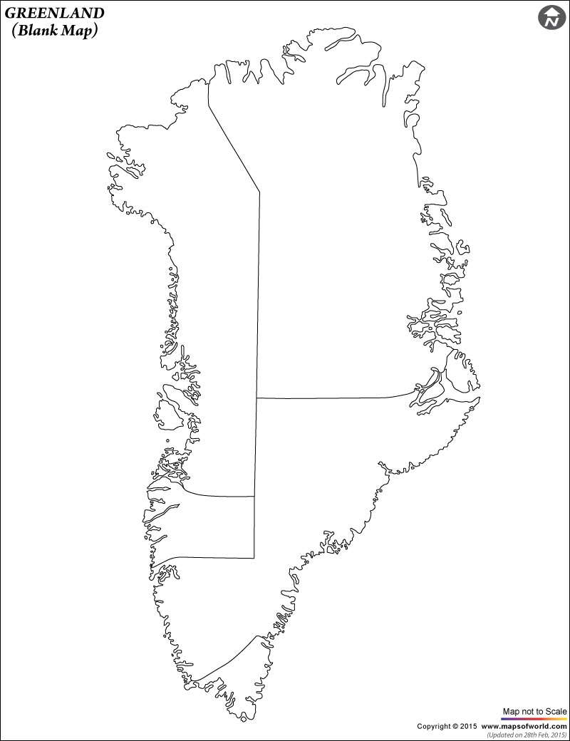 Blank Map Of Greenland Greenland Map Outline Blank Map Of Greenland Greenland Map Outline