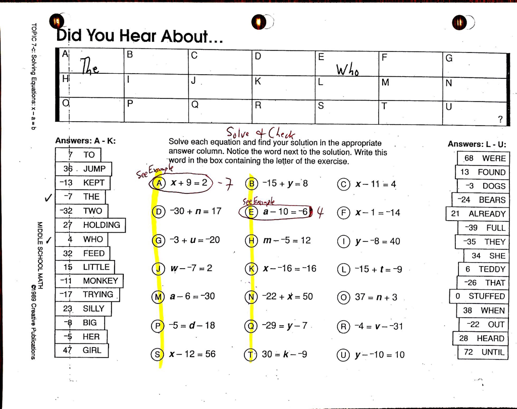 Blog Posts Mr Cavenders 6th Grade Math Classes Worksheets Library