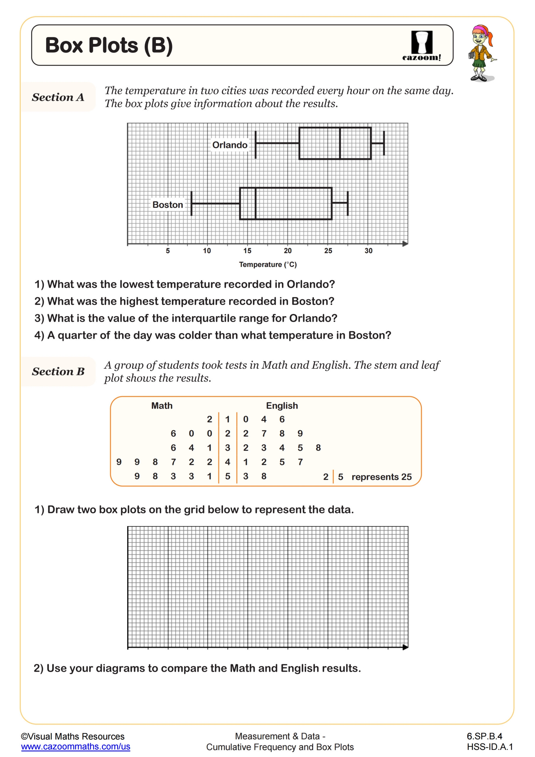 box and whisker worksheet pdf box and whisker worksheet pdf