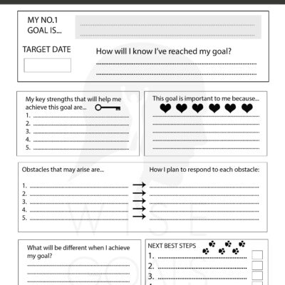 Break Through With 11 Stylish Goal Setting Worksheets PDF FREE