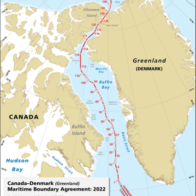 Canada Denmark Greenland Maritime Boundary Sovereign Limits