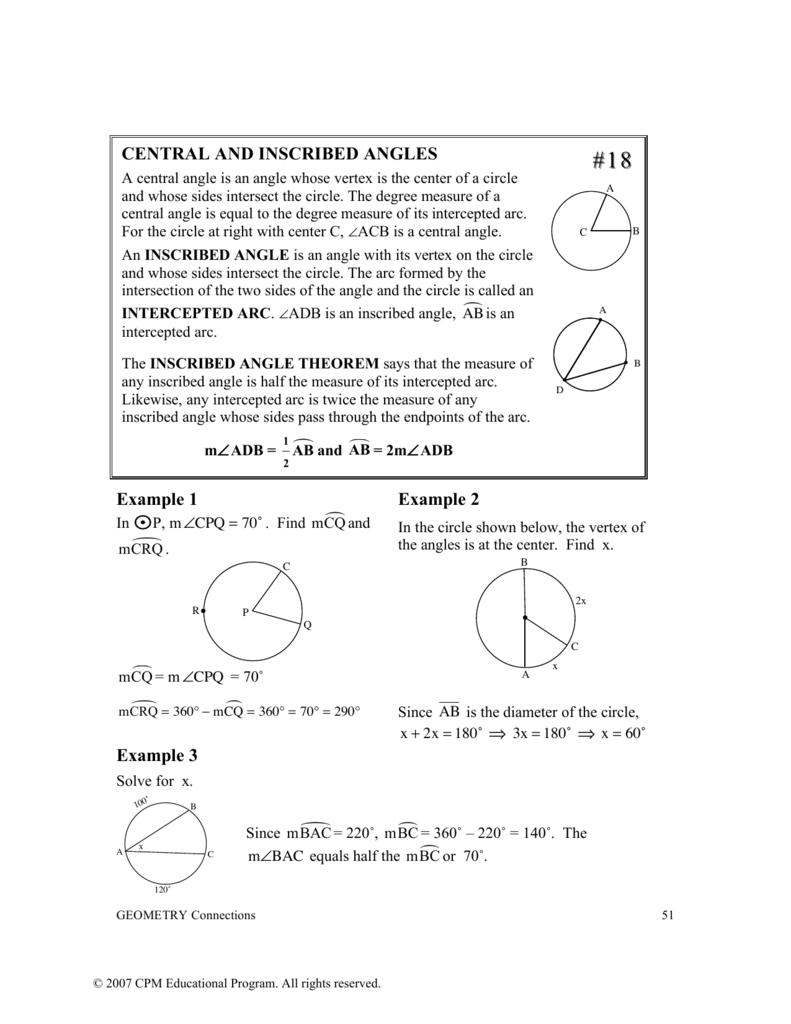 10.4 inscribed angles worksheet answers 10.4 inscribed angles worksheet answers