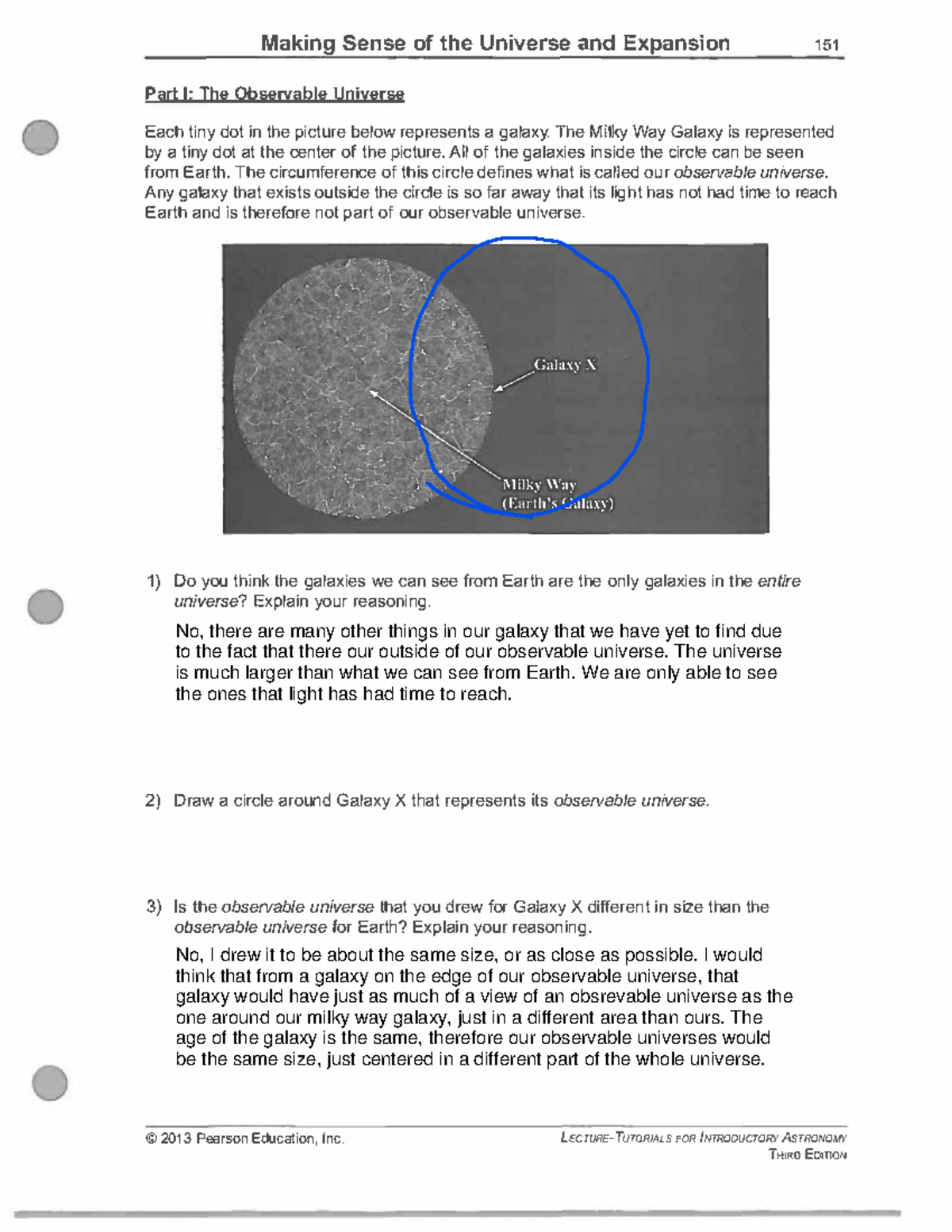 Chapter 19 In Class Activity Exploring Milky Way Scales And Distances Studocu