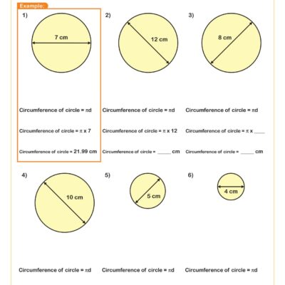 Circumference Of Circles Worksheet Fun And Engaging 7th Grade PDF Worksheets Cazoom Math