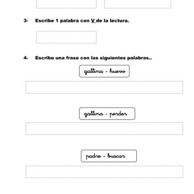 Comprensi n MI GALLINA PDF