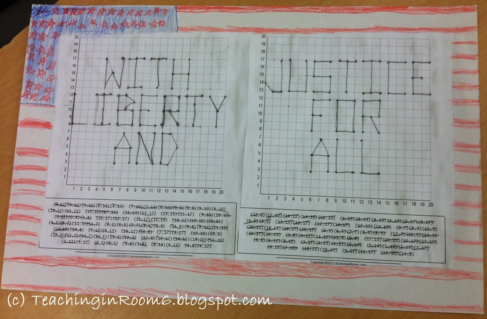 Coordinate Grid Plotting A Fun Find Teaching In Room 6