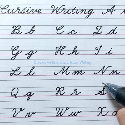 Cursive Writing A To Z Cursive Writing Abcd Cursive Letter Abcd Cursive Handwriting Practice YouTube