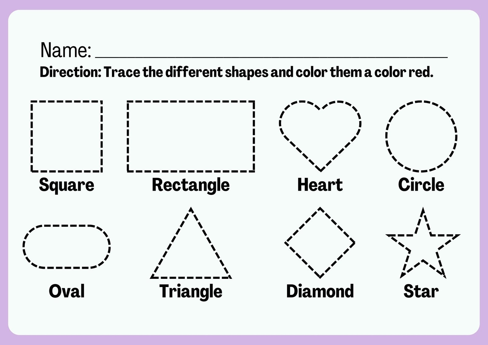 Customize 342 Preschool Tracing Worksheets Templates Online Canva